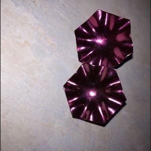 Vintage star burst earrings